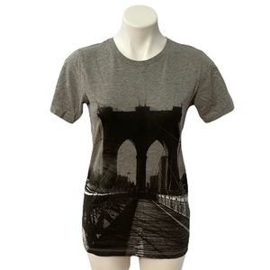 Brooklyn Bridge Graphic Tee, Size XS
